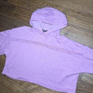 Under Armour Womens Cropped Wide Fit Hoodie Size Medium
